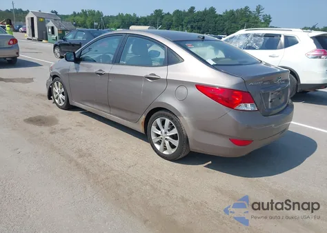 2012 Hyundai Accent Gls из США, поврежденный, VIN KMHCU4AEXCU114972